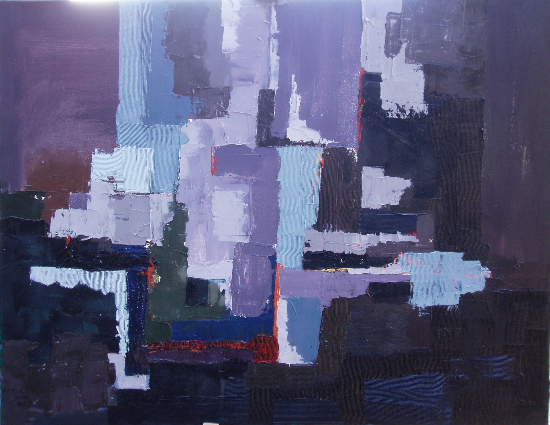 Évasion — Technique mixte par Eliane Desther