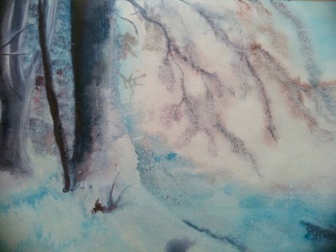 Œuvre Arbre sous la neige