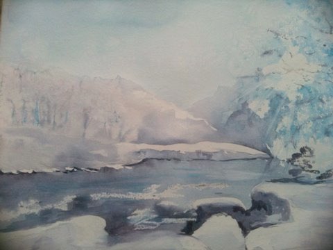 Œuvre Paysage de neige